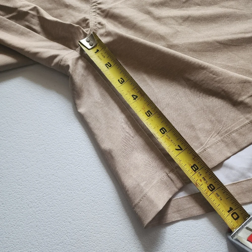 Dockers Hybrid Swim Shorts Mens 38 Khaki 8